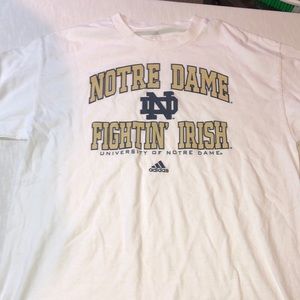 Adidas Norte Dame T shirt